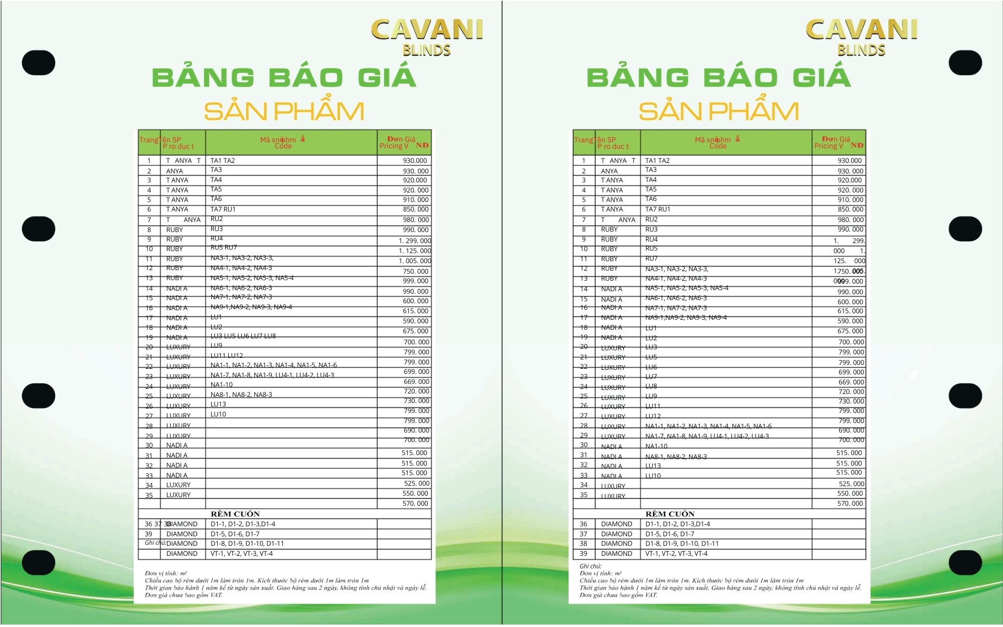 Màn Sáo Cầu Vồng Cavani Page-1