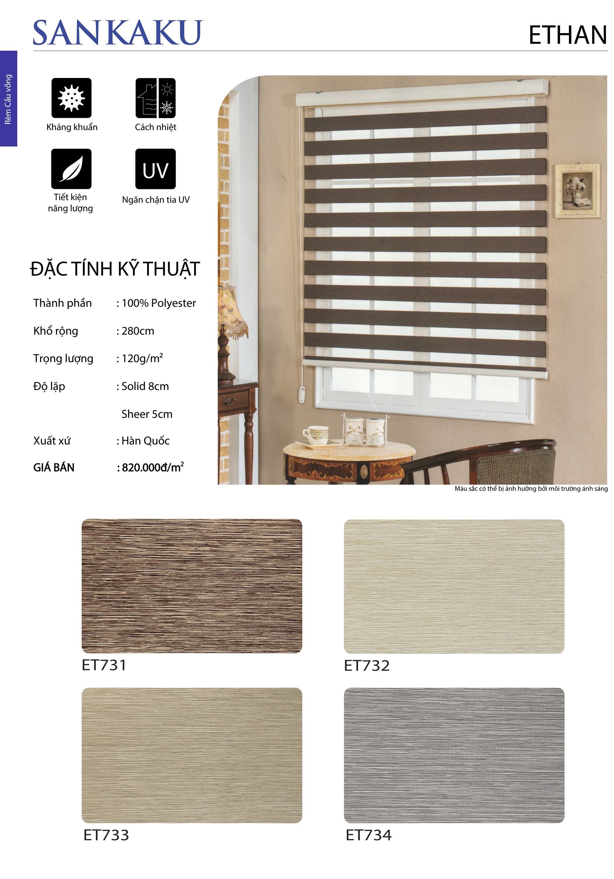 Màn Sáo Cầu Vồng Màn Sáo SanKaKu-Blinds Page-20