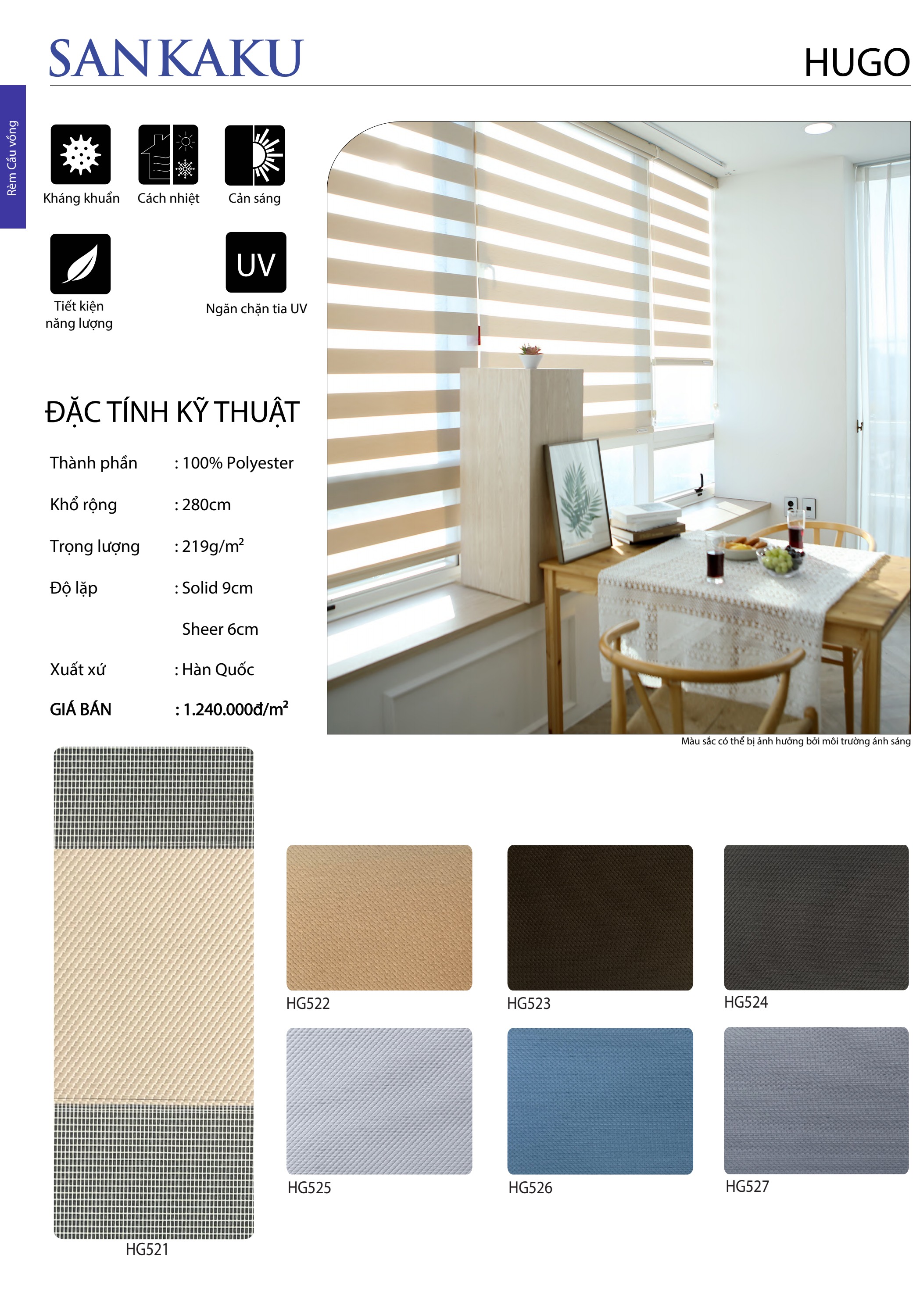 Màn Sáo Cầu Vồng Màn Sáo SanKaKu-Blinds Page-40