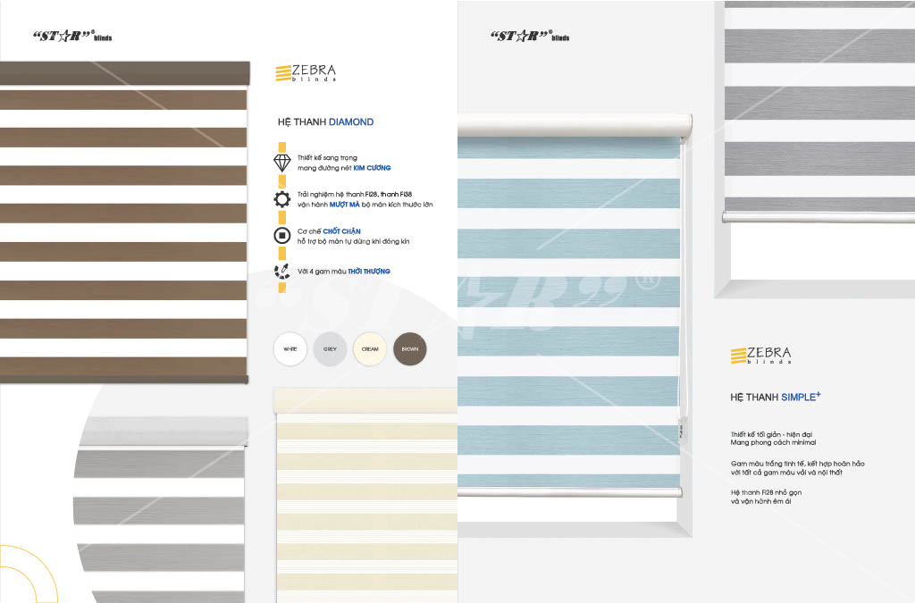Màn Sáo Cầu Vồng Màn Sáo Star-Blinds Page-1
